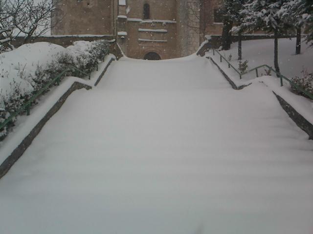 Las navidades se despiden con nieve