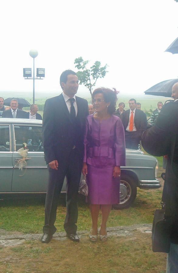 Los vecinos de Busto, María Escudero y José Moreno contraen matrimonio