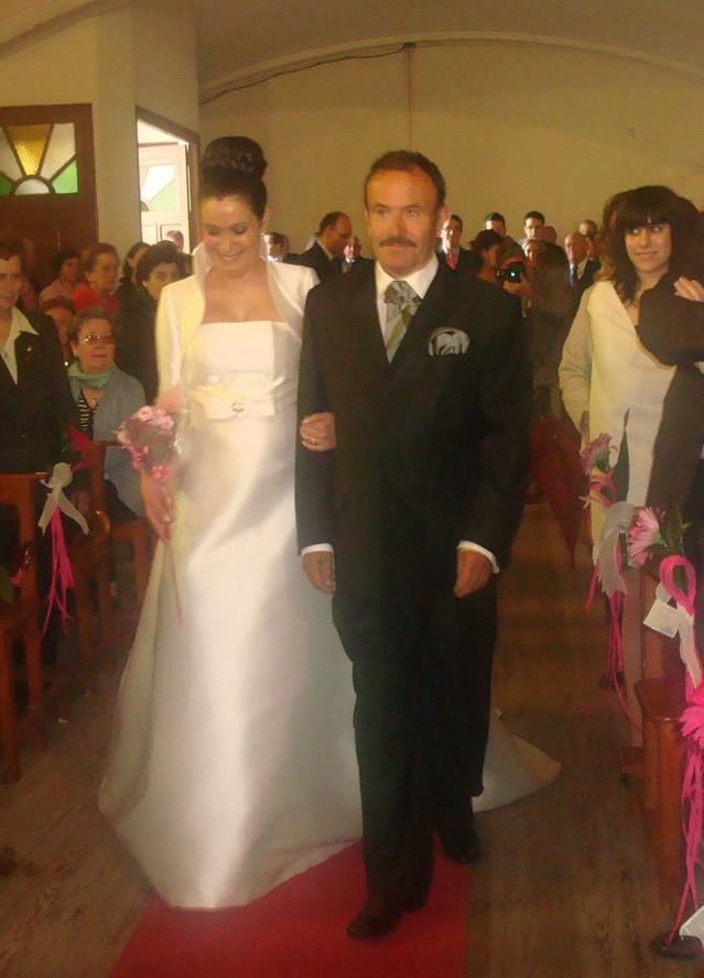 Los vecinos de Busto, María Escudero y José Moreno contraen matrimonio