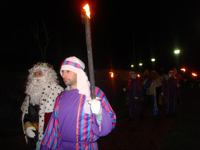 Los Reyes Magos de Oriente llegan a Busto